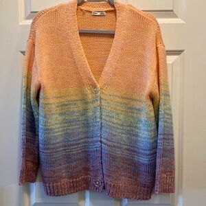 Dex multi colored cardigan